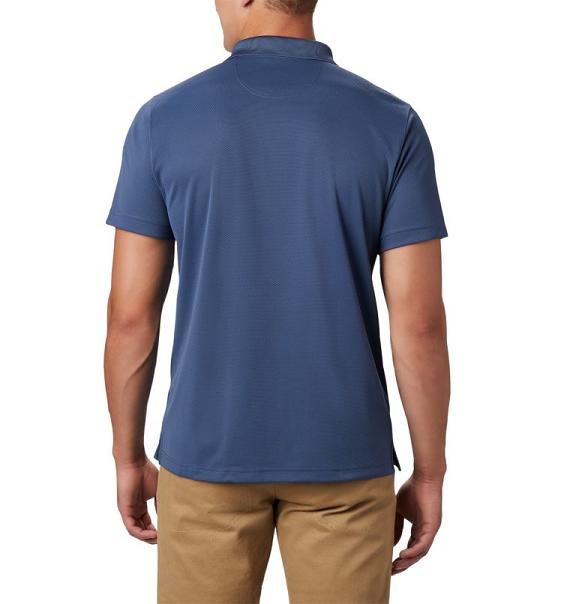 Columbia Utilizer Polo Blue For Men's NZ43679 New Zealand